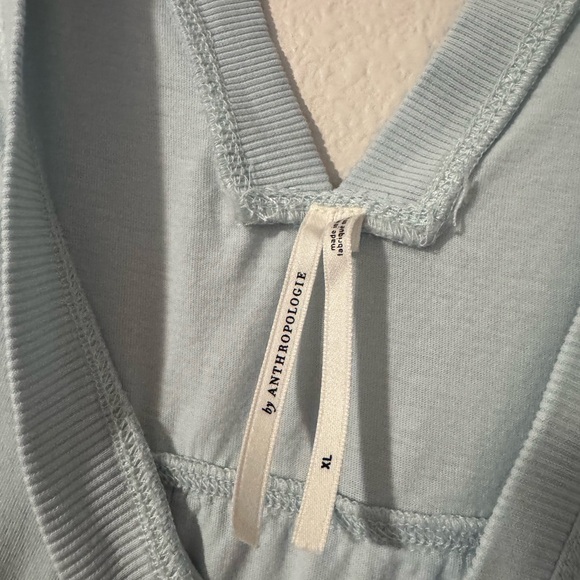 By Anthropologie Sleeveless Asymmetrical Mini Dress Size XL - Picture 2 of 9